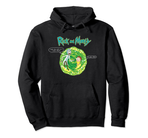 Rick and Morty Looks Like we're on a shit, Morty Hoodie Pullover Hoodie