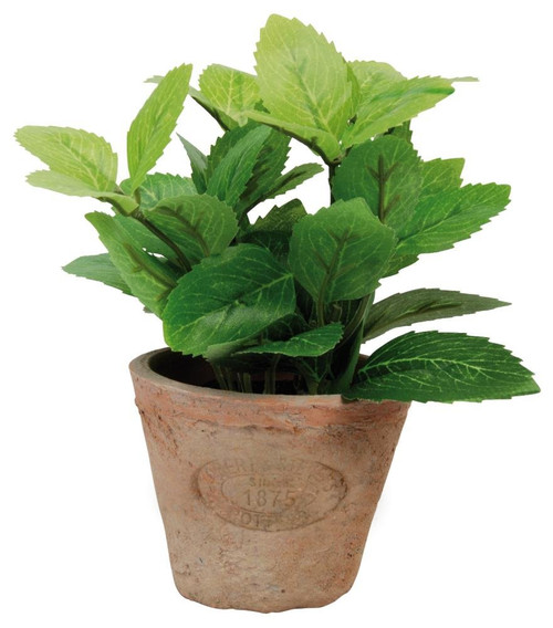 Esschert Design Artificial Herb Plant, Mint, Small