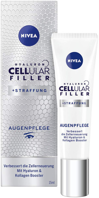 NIVEA Cellular Filler + Firming Anti-Age Moisturising Eye Cream with Hyaluronic Acid 15ml