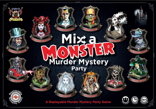 Mix a Monster Murder Mystery Party Game