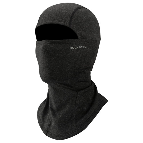 ROCKBROS Cold Weather Balaclava Ski Mask for Men Windproof Thermal Winter Scarf Mask Women Neck Warmer Hood for Cycling Black Grey ROCKBROS Cold Weather Balaclava Ski Mask for Men Windproof Thermal Winter Scarf Mask Women Neck Warmer Hood for Cycling Black Grey