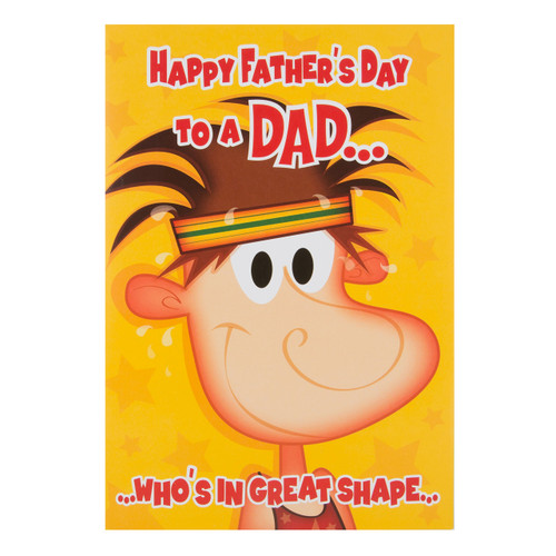 Hallmark Dad Father's Day Card 'Nice and Round' - Medium