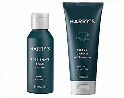 Set of 2: HARRY'S Men's Shave Cream 3.4oz - and Post Shave Balm - 3.4oz Set of 2: HARRY'S Men's Shave Cream 3.4oz - and Post Shave Balm - 3.4oz