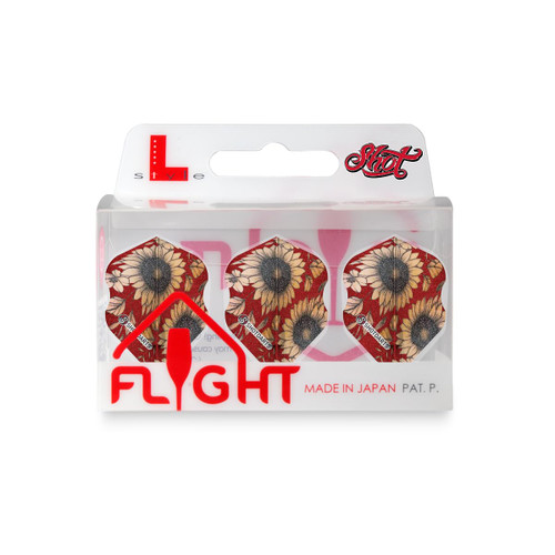 Shot! Darts L-Style EZ L1 Shape Sunflower Dart Flights