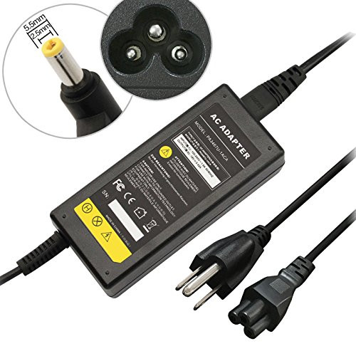 ARyee 19V 3.42A 5.5 X 2.5mm AC Adapter Laptop Charger Power Supply for Asus ADP-65DW-B AD887320 010LF EXA1203YH PA-1650-78 ADP-65AW A ADP-65GD B EXA1208UH PA-1650-93 13124 AD887020 EXA1208EH