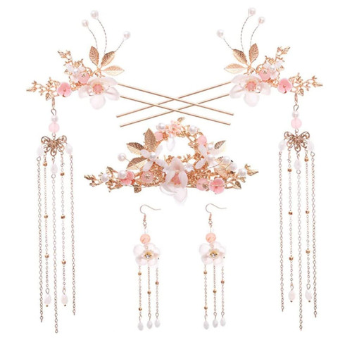 Chinese Hairpin Tassel Chinese Hair Sticks Hanfu Long Tassel Hair Stick Hair Pins Traditional Classical Style Handmade Hair Jewelry