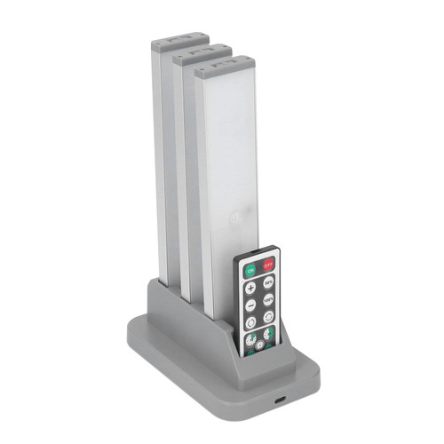 LED Motion Sensor Cabinet Light, Dimmable Motion Sensor Light Indoor, Wireless Magnetic Stick Light Strip for Wardrobe Closets Cabinet, 1000mAh USB Rechargeable Battery