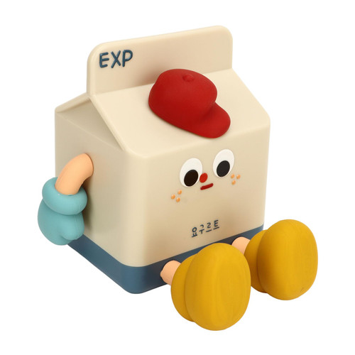 Garosa Cute Night Light, Milk Box LED Night Lamp with Rechargeable Portable Bedroom Bedside Bed Lamp for Bedroom, Bedside, Living Room, Dining, Desk Decorations