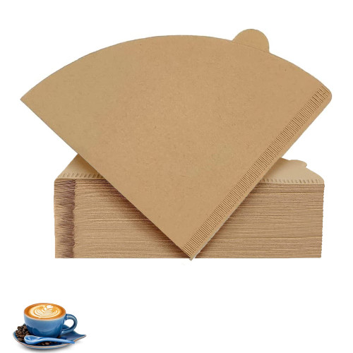 Coffee Filter 02, Set of 200 V02 Coffee Filters Size 2 Cone Coffee Filters Natural Unbleached Disposable Coffee Filter Paper For Pour Over Coffee Dripper and Coffee Maker