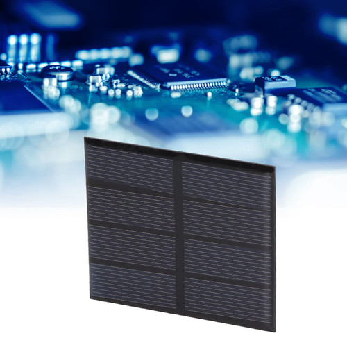 0.6W 2V Solar Panel, Mini Polysilicon Solar Panel,Waterproof Monocrystalline Module DIY Solar Panel, Micro Solar Panel Cell Polysilicon Solar Epoxy Cell Plate DIY Solar Battery Charger Module