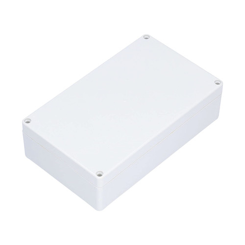 Waterproof Junction Box, IP65 White Plastic Distribution Junction Box Power Junction Box, DIY Distribution Electrical Project Case 200x120x56mm