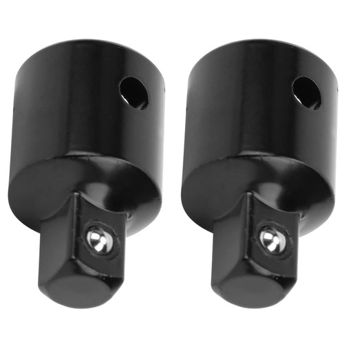 FTVOGUE Socket Adapter, 2Pcs Socket Adapter Ratchet Wrench Converter High Carbon Steel 1/2 to 3/8 Conversion Tool, drive socket sets