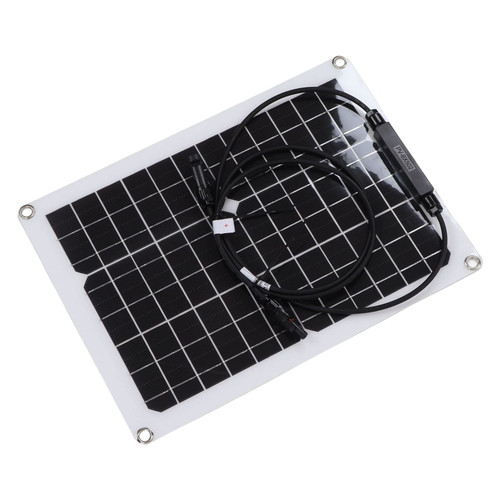 15W Monocrystalline Silicon Flexible Solar Panel PET Photovoltaic Power Panel with 50A Controller