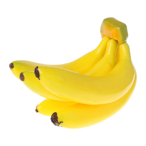 zgs78hh Realistic Lifelike, Artificial Banana Bunch Fruit,Fake Display, Prop Decorative Food Home Party Decor