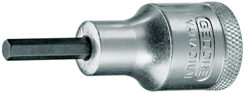 GEDORE in 19 1/4AF Screwdriver bit Socket 1/2" in-hex 1/4"
