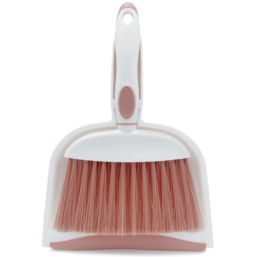 Broom Dustpan Brush Small Dust pan : Mini Broom and Dustpan Set Small Dust pan and Brush Set Whisk Broom and Dustpan Set Small Dust pan Small Broom and Dust pan Set (Pink)