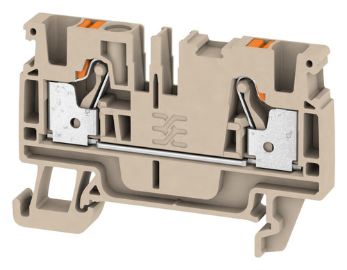 Weidmuller Terminal Block, Din Rail, 2Pos, 12Awg - 2051180000