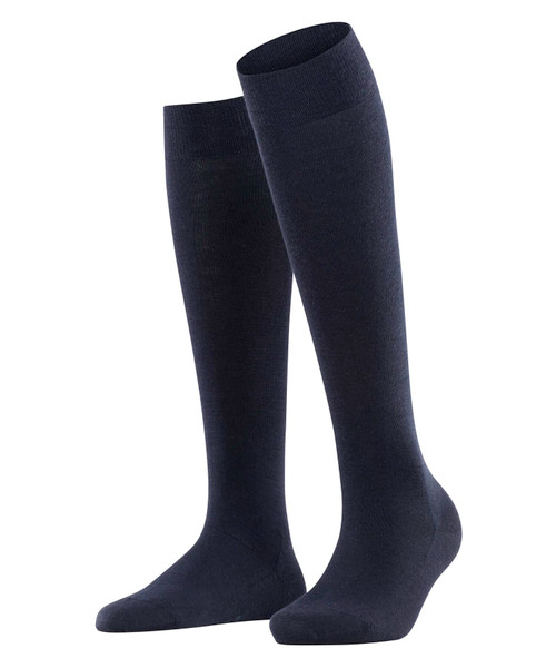 FALKE Women's Softmerino W KH, Blue (Dark Navy 6379), US 6.5-7.5 (EU 37-38 ? UK 4-5)