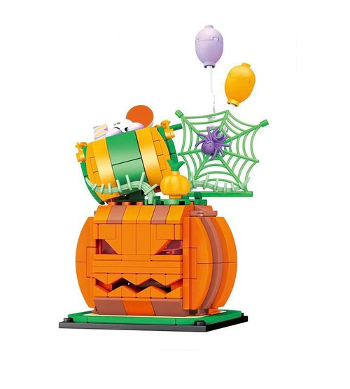 General Jim's Halloween Pumpkin Modular City Building Blocks Toy Bricks Set, Great Gift for Brick Building Enthusiasts Including Teens and Adults General Jim's Halloween Pumpkin Modular City Building Blocks Toy Bricks Set, Great Gift for Brick Building Enthusiasts Including Teens and Adults