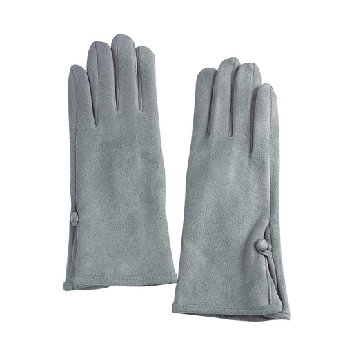 Women Winter Warm Gloves with Touch Screen Fingers, Touchscreen Texting Fleece Lined Windproof Driving Glove W-G-2 (Grey)