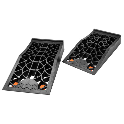 Donext Car Ramps for Easy Vehicle Maintenance and Safe Lifting, Sturdy, Lightweight, Low Profile Car Ramps for Jack Support, Heavy Duty Tire Ramps for Low Chassis Cars, 2 PCS