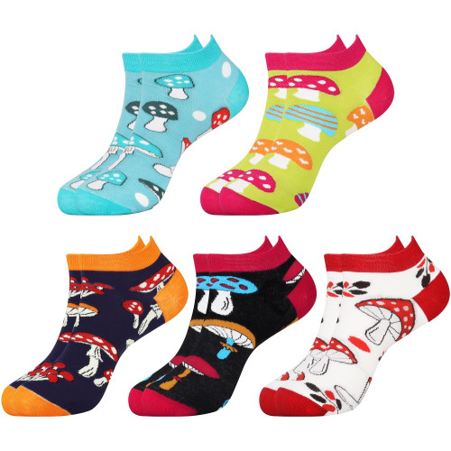 Jeasona Mushroom Gifts for Women Mushrooms Ankle Socks for Women Funny Fun Cute Jeasona Mushroom Gifts for Women Mushrooms Ankle Socks for Women Funny Fun Cute