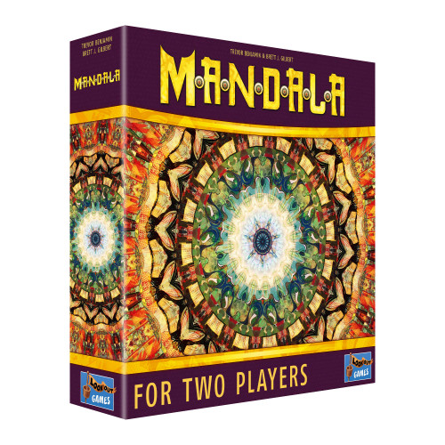 Mandala Board Game | Challenging Two-Player Game with Beautiful Abstract Art | Strategy Board Game for Adults and Kids | Ages 10+ | 2 Players | Average Playtime 30 Minutes | Made by Lookout Games Mandala Board Game | Challenging Two-Player Game with Beautiful Abstract Art | Strategy Board Game for Adults and Kids | Ages 10+ | 2 Players | Average Playtime 30 Minutes | Made by Lookout Games