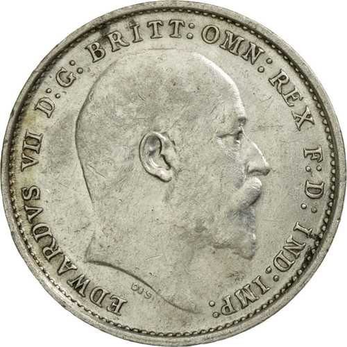 1902-1910 British Threepence Silver Coin Issued Under King Edward VII. United Kingdom Coin 3 Pence Graded By Seller Circulated/Worn Condition 1902-1910 British Threepence Silver Coin Issued Under King Edward VII. United Kingdom Coin 3 Pence Graded By Seller Circulated/Worn Condition
