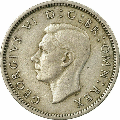 1949-1952 British Sixpence Coin Issued Under King George VI."Six Pence In Her Shoe" Wedding Tradition Coin. Sixpence Graded By Seller Circulated/Worn Condition 1949-1952 British Sixpence Coin Issued Under King George VI."Six Pence In Her Shoe" Wedding Tradition Coin. Sixpence Graded By Seller Circulated/Worn Condition