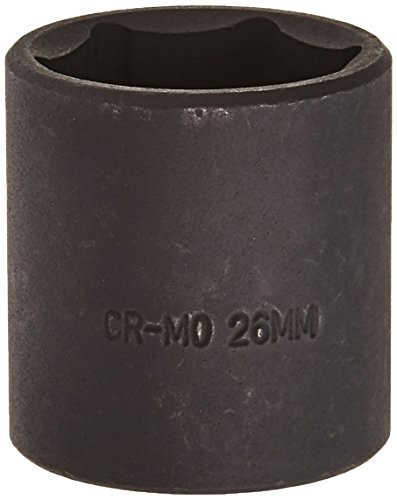 Sunex 226m 1/2-Inch Drive 26-mm Impact Socket