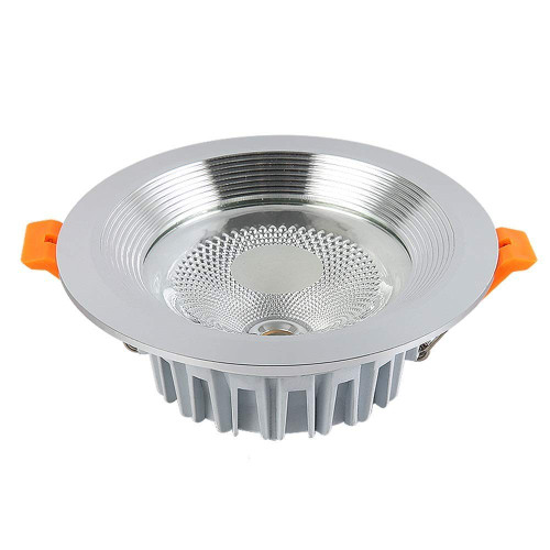 OXVUE Aluminum Recessed Downlight Integrated Spotlight Commercial Embedded Ceiling Lights Ceiling Lighting LED Floodlight for Commercial Home Illumination High Brightness (Color : Warm Light_7W)