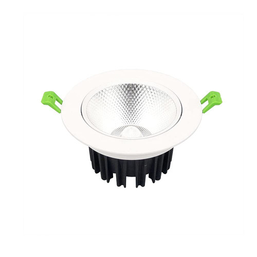 PEHUB 3.34/4.13/6.22 Inch Round LED Recessed Lights, Baffle Trim, 7W-12W COB Ceiling Downlights, 3000K-6000K Indoor Recessed Lights, Corridors High-Brightness Anti-Glare Spotlights High Brightness (C