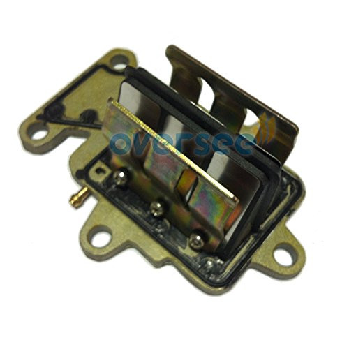 OVERSEE 63W-13610-00 Reed Valve Assy Replaces for Yamaha Parsun Powertec 9.9HP 15HP Outboard Engine,Boat Motor Aftermarket 63V-13610-00
