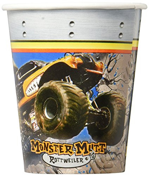 BirthdayExpress Monster Jam Party Supplies - 9 oz. Paper Cups (8) BirthdayExpress Monster Jam Party Supplies - 9 oz. Paper Cups (8)