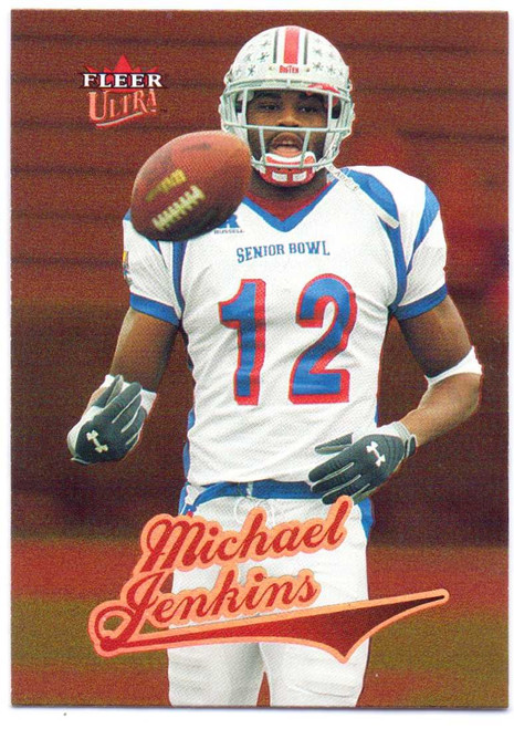Michael Jenkins 2004 Fleer Ultra Rookie #223 - Atlanta Falcons, Ohio State Buckeyes