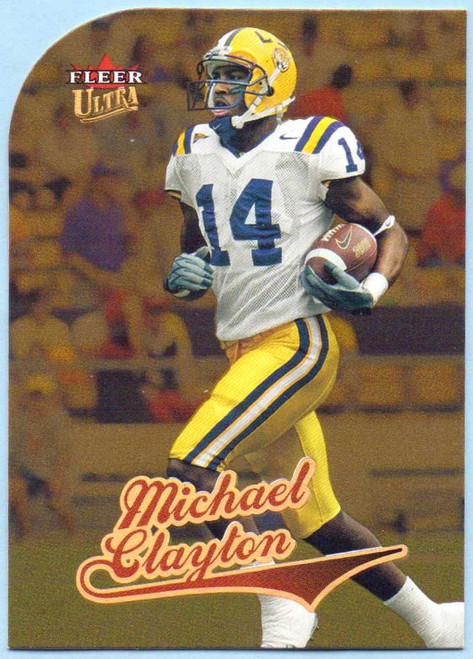 Michael Clayton 2004 Fleer Ultra Rookie Gold Medallion #227 - Tampa Bay Buccaneers