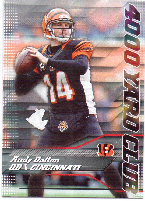 Andy Dalton 2014 Topps 4000 Yard Club #1 - Cincinnati Bengals
