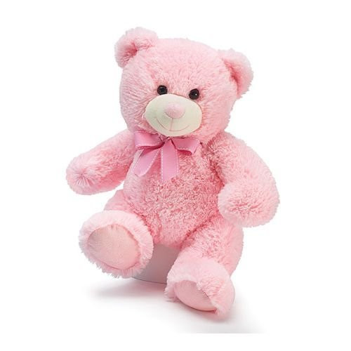 Burton & Burton Plush Pink Bear, 16 inches