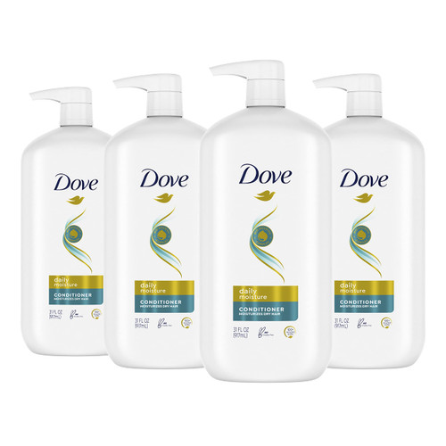 Dove Ultra Care Conditioner Daily Moisture, Pack of 4, For Dry Hair Conditioner with Bio-Restore Complex 31 oz Dove Ultra Care Conditioner Daily Moisture, Pack of 4, For Dry Hair Conditioner with Bio-Restore Complex 31 oz