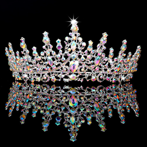 TOBATOBA AB Silver Wedding Tiara for Women Crystal Tiaras and Crowns for Women Wedding Tiaras for Bride Royal Queen Crown Headband Princess Quinceanera Headpieces for Birthday Prom Pageant Party TOBATOBA AB Silver Wedding Tiara for Women Crystal Tiaras and Crowns for Women Wedding Tiaras for Bride Royal Queen Crown Headband Princess Quinceanera Headpieces for Birthday Prom Pageant Party
