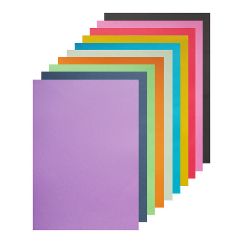Colored Poster Board,50 Sheets A3 Large Size 16.5 x 11.7 Inch Assorted Neon Trifold Poster Board Bulk for Art Display Board,Classroom Use,School Craft Project,Presentation Drawing