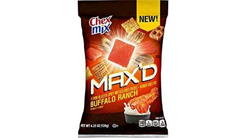 Chex Mix MAX'D Snack Mix Spicy Dill 4.25 oz (8 Count)