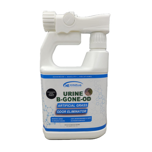 URINE-B-GONE-OD | Turf & Outdoor Urine Enzyme Odor Eliminator | Highest Concentrate Available 50 Billion Enzymes | Completely Eliminates Odors at the Source | Ideal for Artificial Lawns & Patio | Hose Connect Sprayer Included | Highly Concentrated Fo URINE-B-GONE-OD | Turf & Outdoor Urine Enzyme Odor Eliminator | Highest Concentrate Available 50 Billion Enzymes | Completely Eliminates Odors at the Source | Ideal for Artificial Lawns & Patio | Hose Connect Sprayer Included | Highly Concentrated Fo