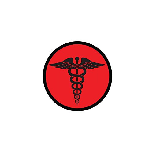 Fox Outdoor Products EMS Medical & Morale Patches, Red