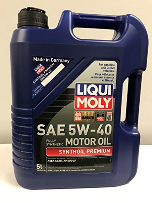 Liqui Moly 2040 Premium 5W-40 Synthetic Motor Oil - 1 Liter Bottle Liqui Moly 2040 Premium 5W-40 Synthetic Motor Oil - 1 Liter Bottle