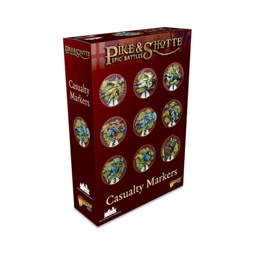 Warlord Games Pike & Shotte Epic Battles Casualty Markers Military Table Top Wargaming Plastic Model Kit 212410002