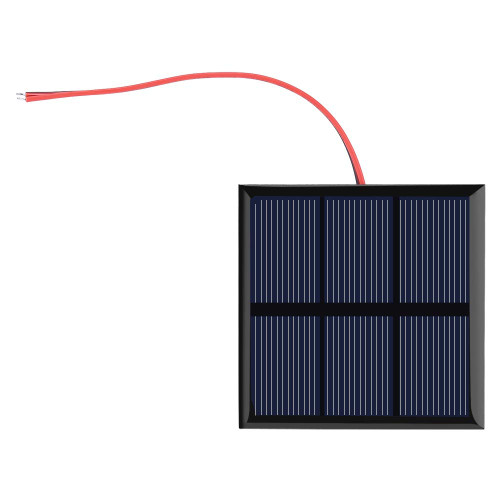 0.7W 1.5V Mini Portable Solar Panel - DIY Power Module Charger, Polycrystalline Battery Solar Panel, Small Solar Panel Power Supply of Solar Courtyard Lamp Lighting