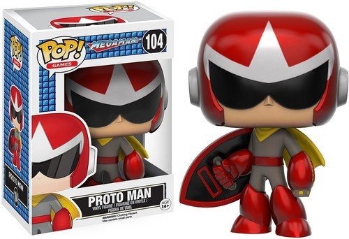 Funko POP Games: Mega Man - Proto Man Action Figure Funko POP Games: Mega Man - Proto Man Action Figure