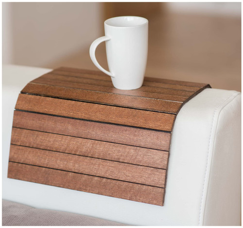 Wood Sofa arm Tray Protectors armrest Table Sofa Table Coaster Sofa Tray, tv Tray (1.)