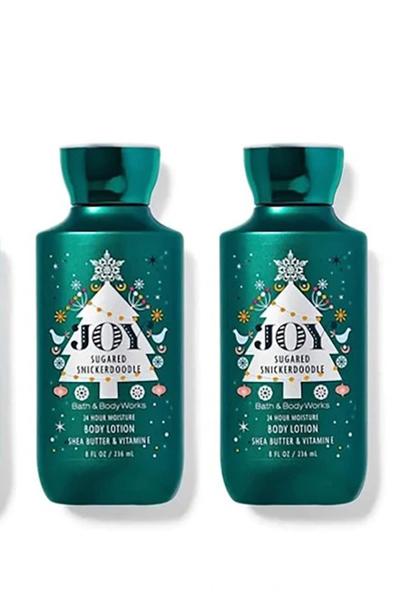 Bath & Body Works and Sugared Snickerdoodle Super Smooth Lotion Sets Gift For Women 8 Oz -2 Pack (Sugared Snickerdoodle) 16 Fl Oz, (Pack of 2), 16.0 8.0 fluid_ounces, ounces